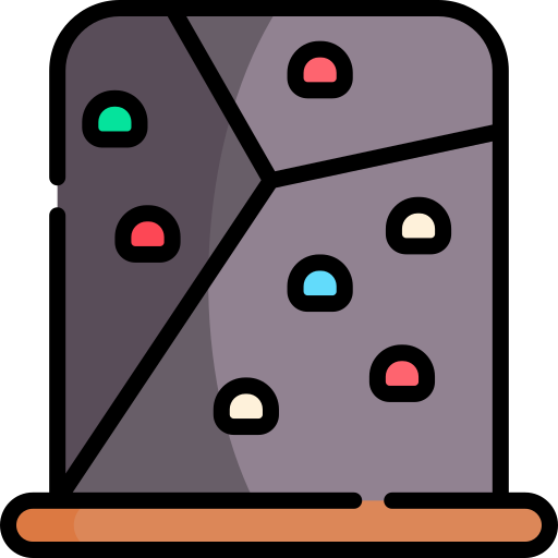 Boulder mászás MŰFAL – kötél nélküli mászás, gyakran cserélt útvonalakkal